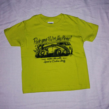 T-shirt bambino BUS VW lime